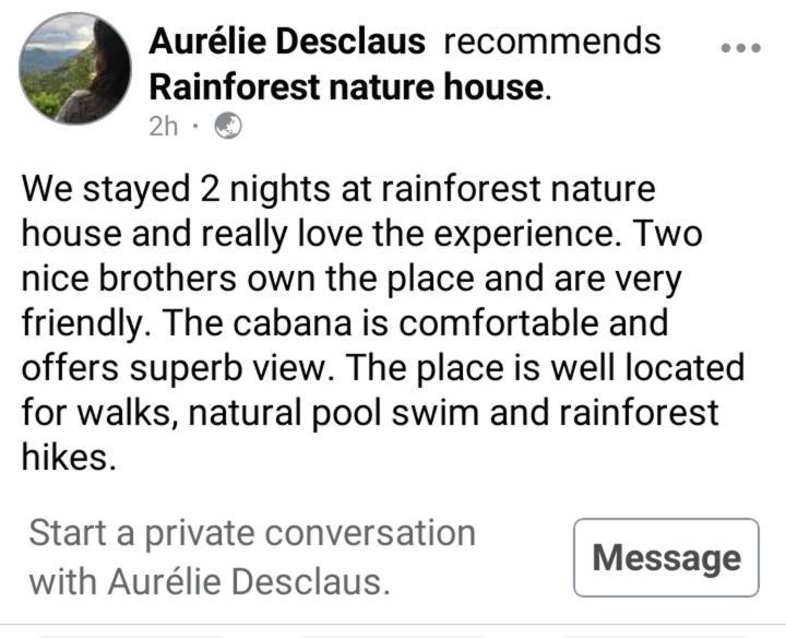 Rainforest Nature House دينيايا المظهر الخارجي الصورة